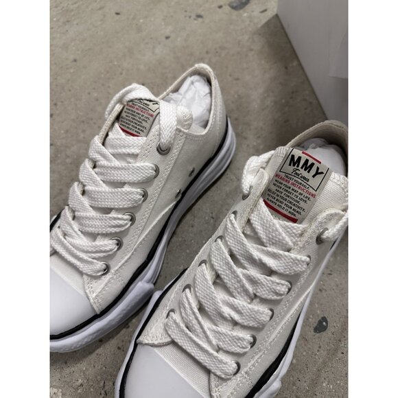 Maison MIHARA YASUHIRO Peterson 23 Original Sole Canvas Garment Dye Sneakers - Picture 5 of 11